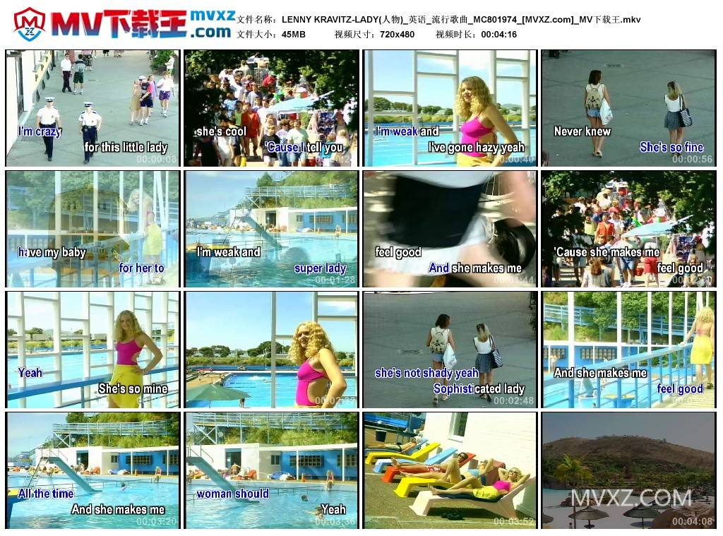 LENNY KRAVITZ-LADY(人物)_英语_流行歌曲_MC801974